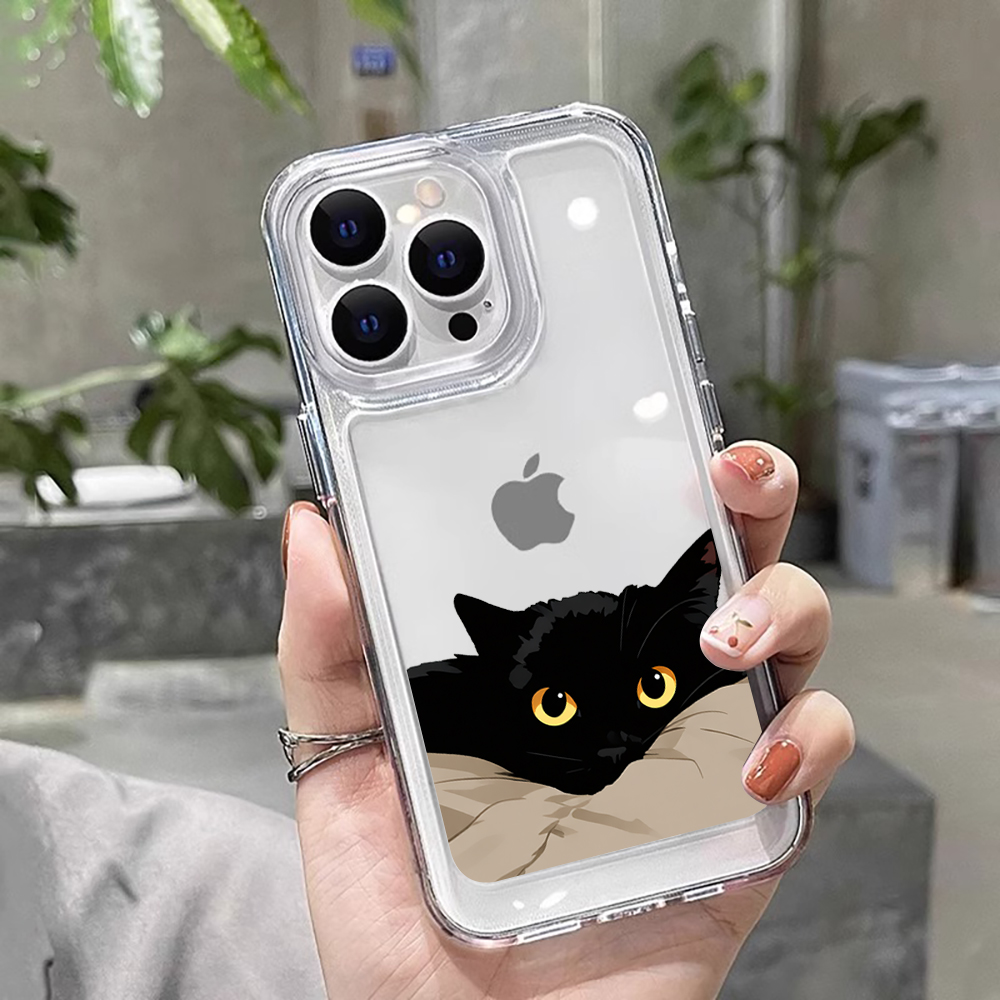 Phone Cases Xiaomi 14 - Black Cat Funny Couple Fashion Phone