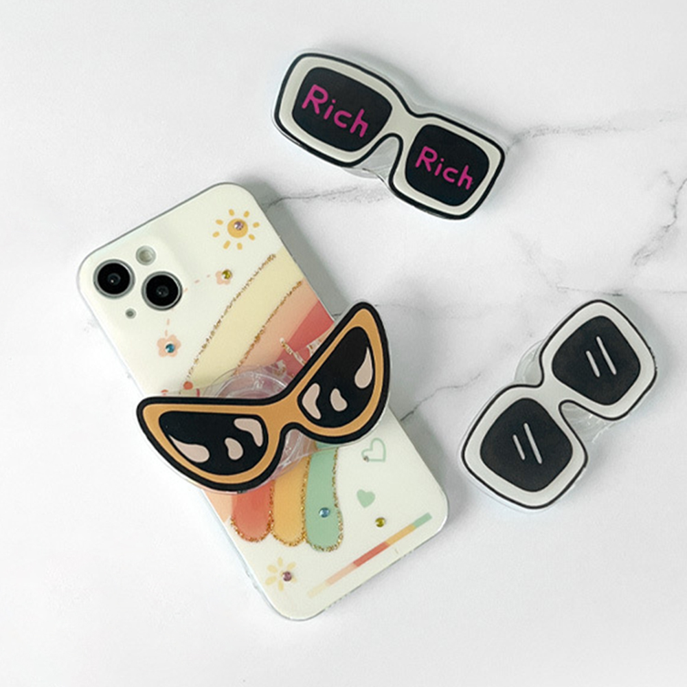 Phone Cases Cool Girl - Cute Cartoon Cool Stylish Glasses Phone