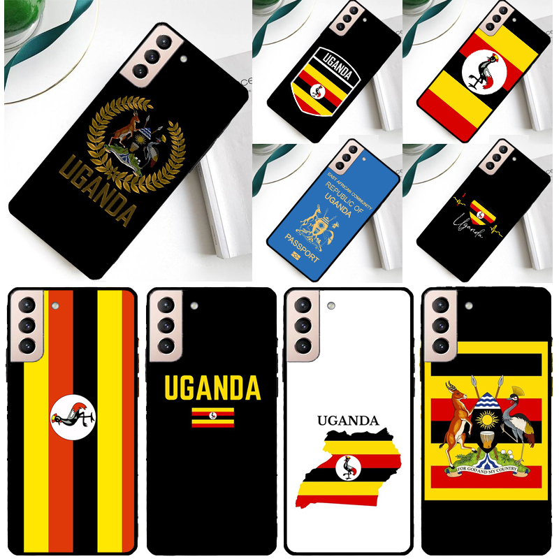 Phone Cases Uganda - Uganda Flag Phone Case For Samsung
