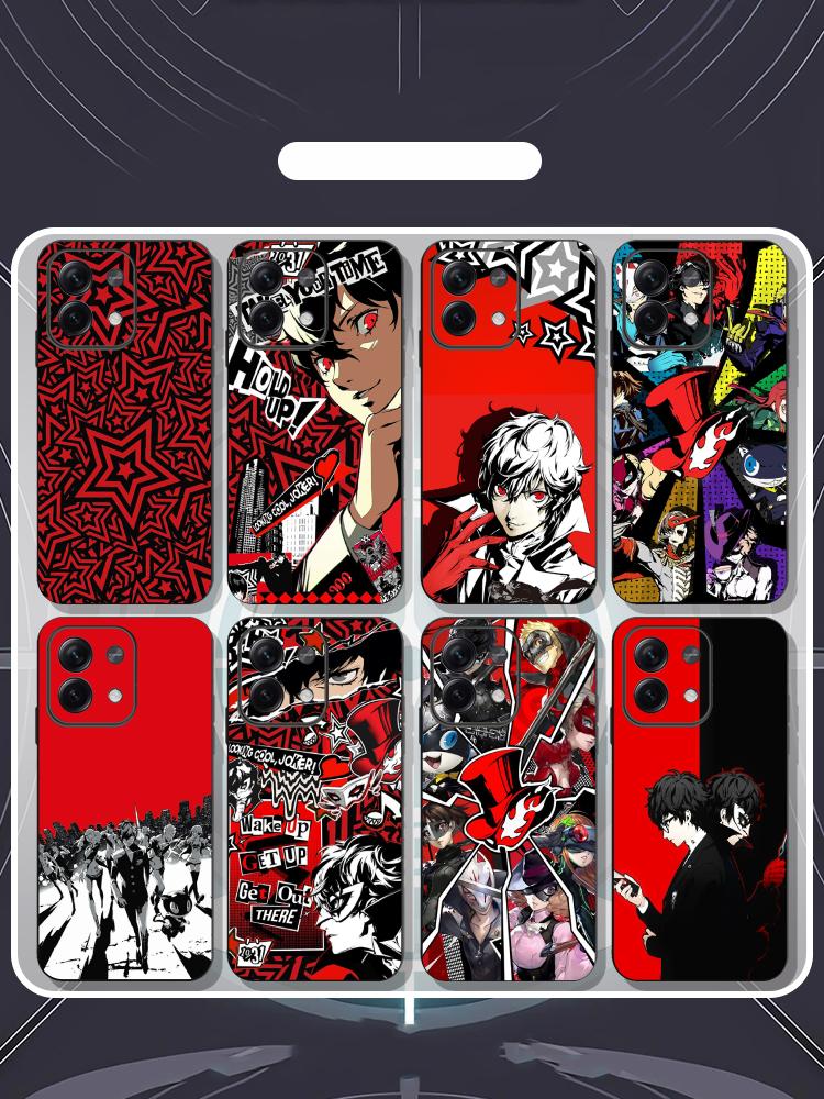 Phone Cases Xiaomi 14 - Persona 5 Joker hot game poster