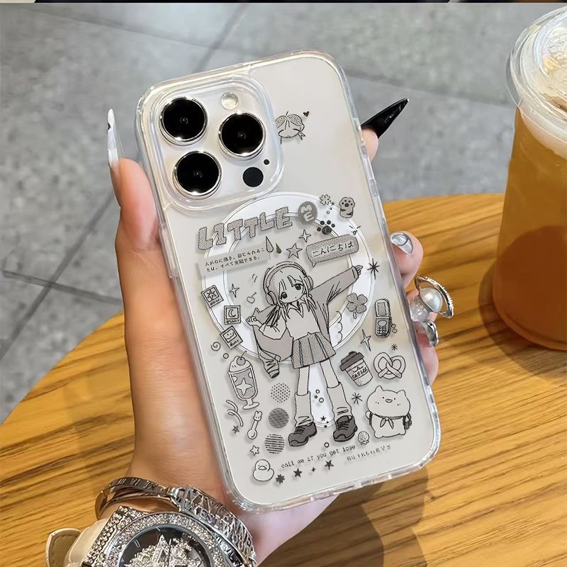 Phone Cases Cool Girl - Kawaii Anime Sweet Anime Girl Phone
