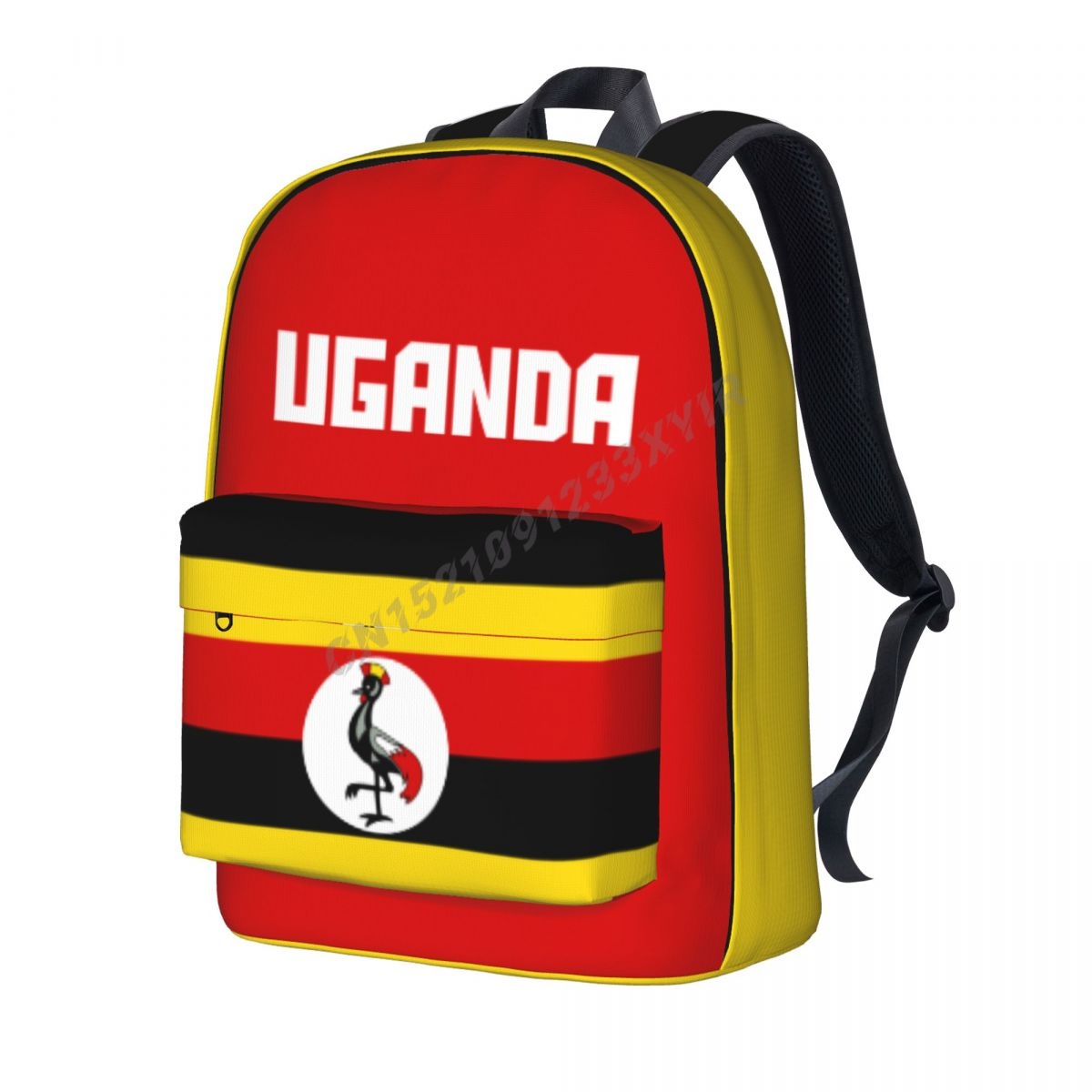 Phone Cases Uganda - Unisex Backpack Uganda Flag Ugandans Stitch
