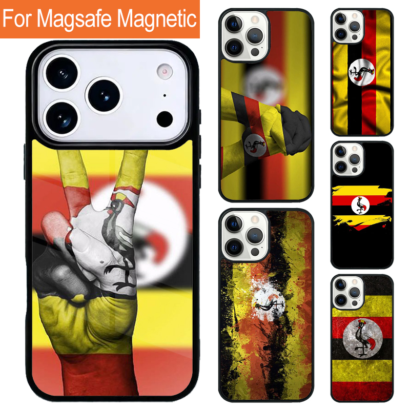 Phone Cases Uganda - Uganda Flag Coat Of Arms Magnetic