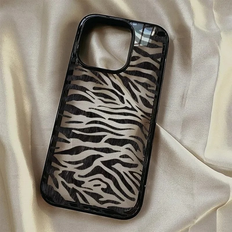 Phone Cases Zebra - Creative Cartoon Zebra Pattern Personalized Cute