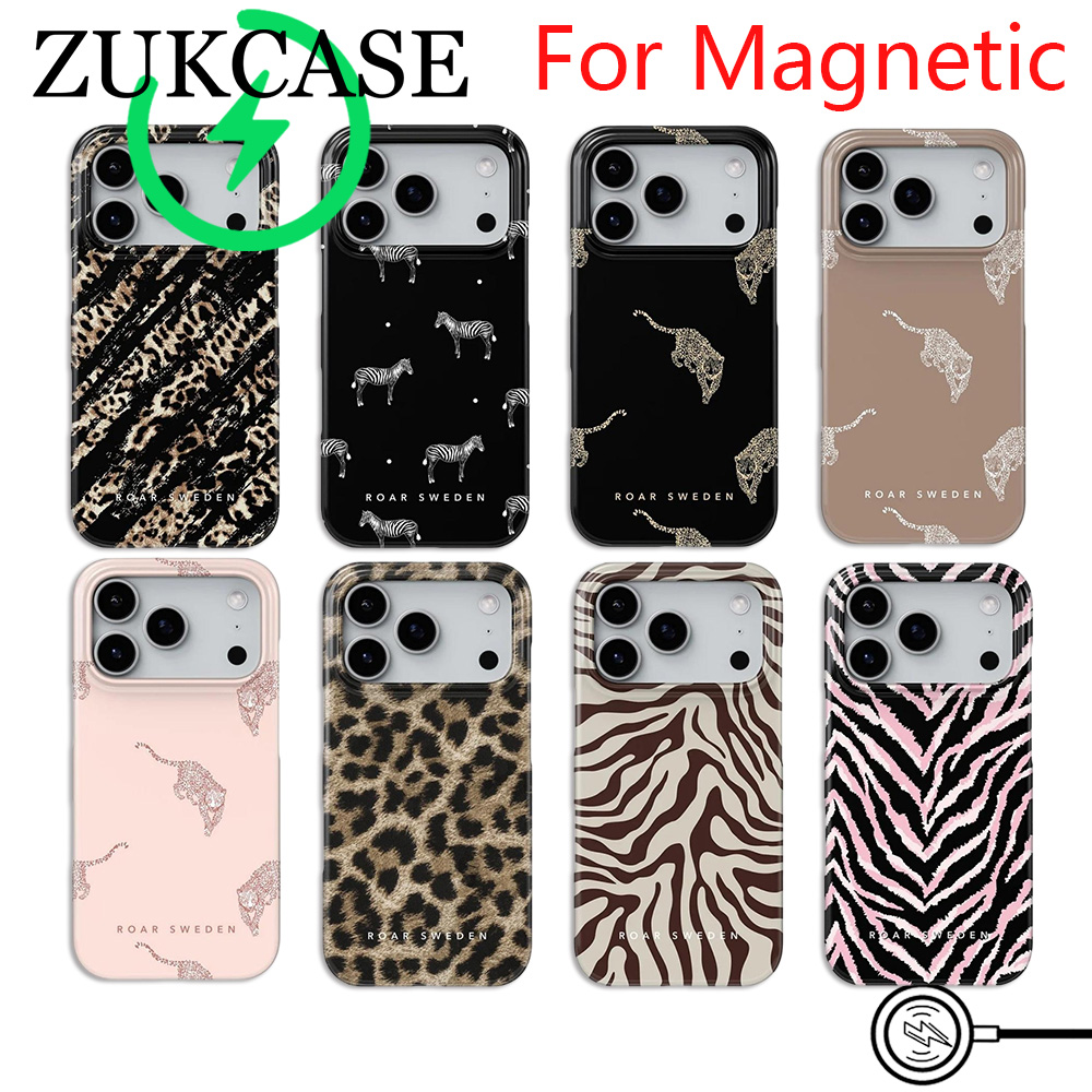Phone Cases Zebra - Luxury Clmj Dotted Zebra Magnetic Phone