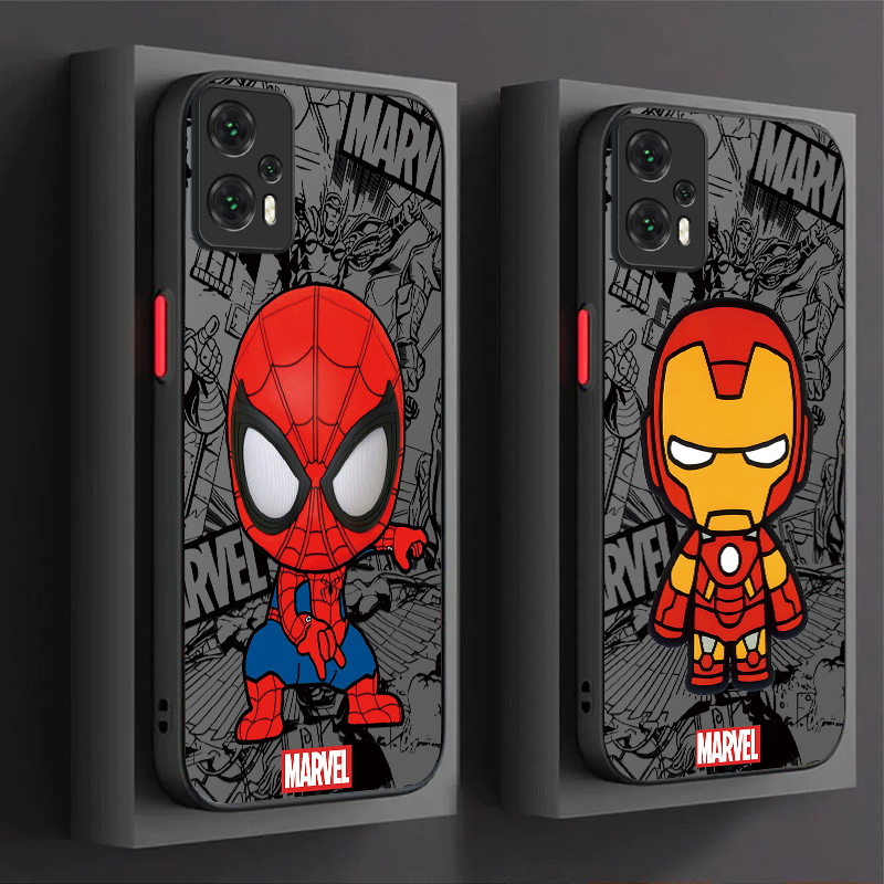 Phone Cases Xiaomi 14 - Cute Q-version of Marvel Spider-Man Phone