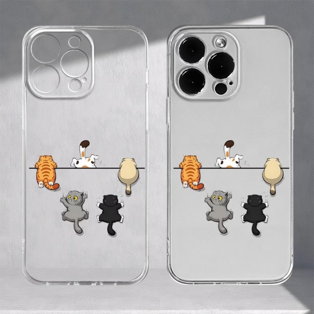 Phone Cases Cat - Five Cute Cat Pattern Phone Case