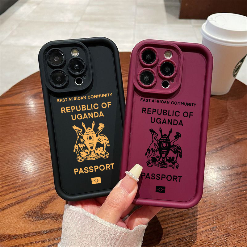 Phone Cases Uganda - Uganda Passport Phone Case for Samsung