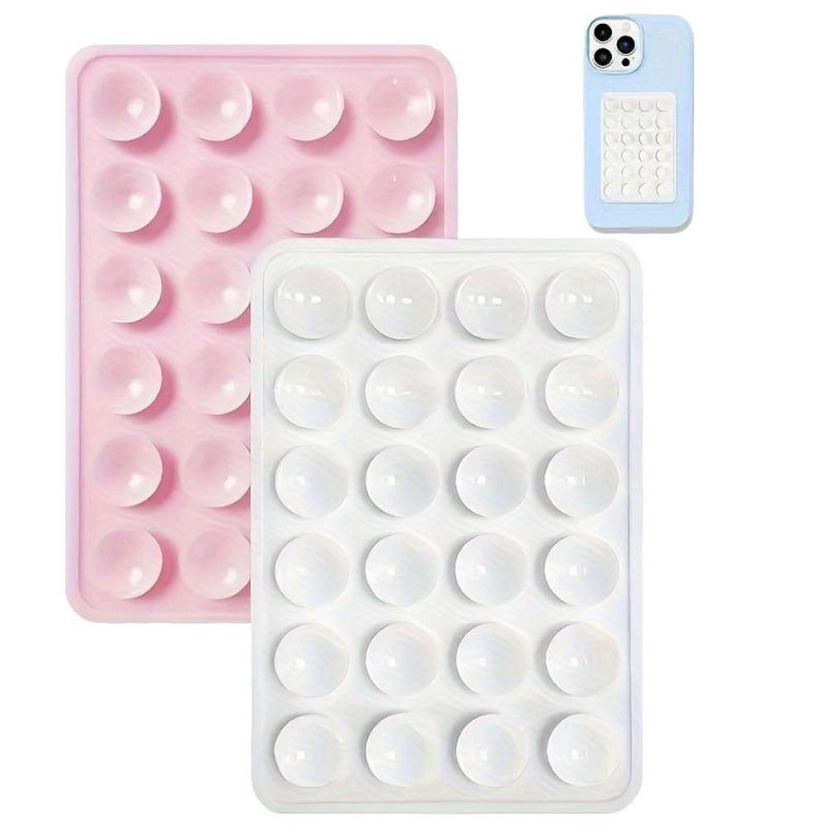 Phone Cases With Stand - Multifunctional Suction Cup Wall Stand Silicone