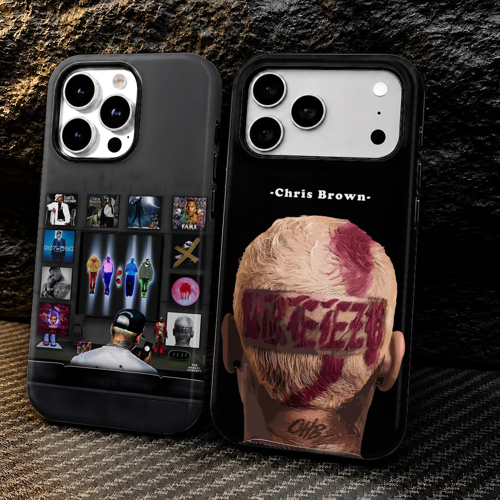 Phone Cases For Iphone 16 - Rap C-Chris B-Brown Phone Case For