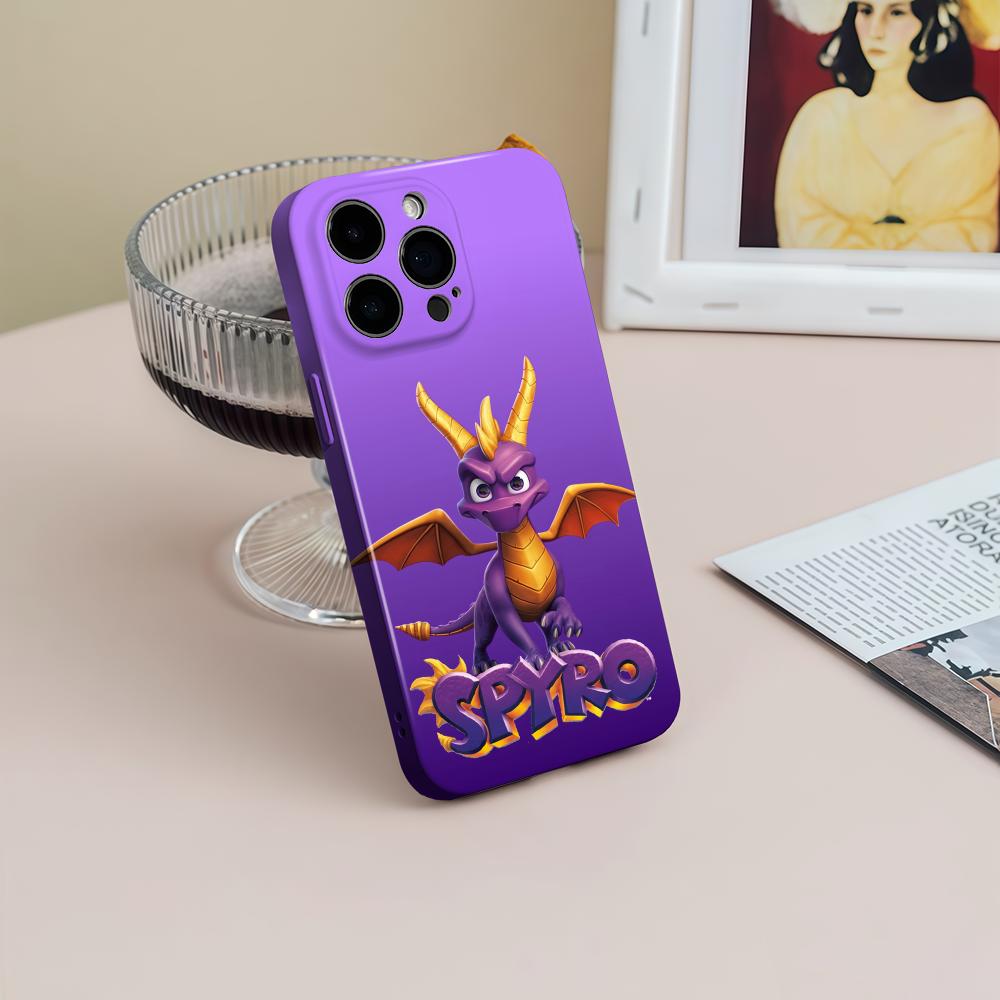 Phone Cases For Iphone 16 - Game S-Spyro Series Dragon Phone Case