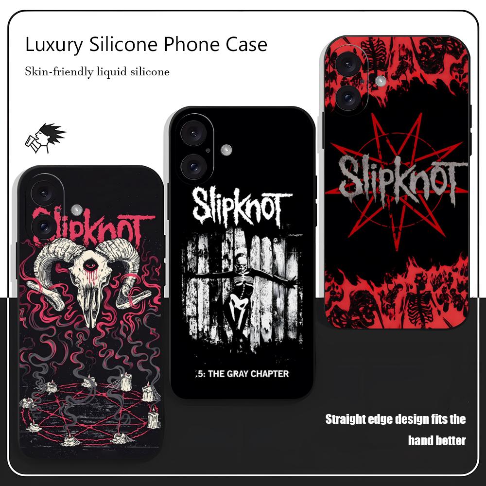 Phone Cases For Iphone 16 - S-Slipknot Popular Band Phone Case For