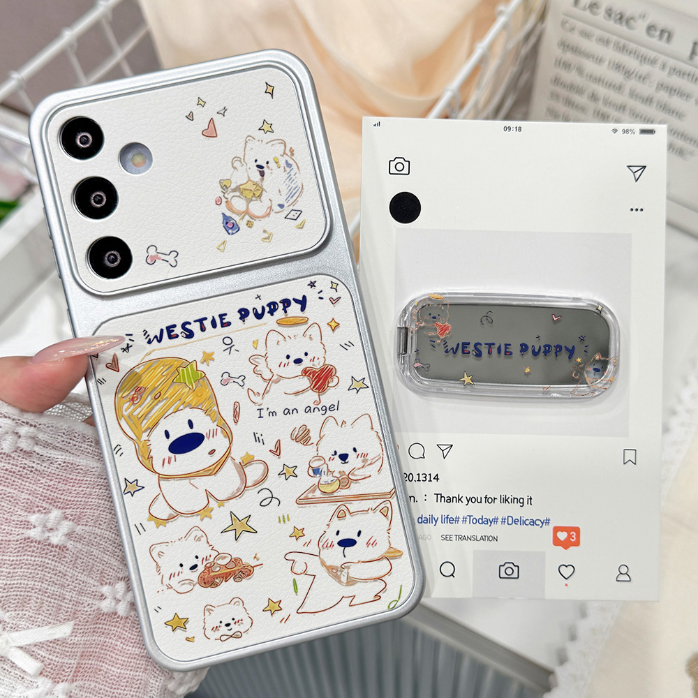 Cute Cartoon Dog Phone Case Fo - Phone Cases With Stand review and price
