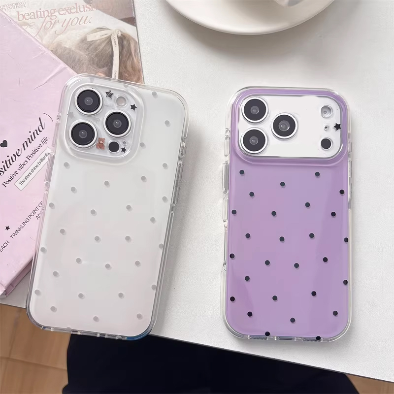 Korean Ins Girl Simple Purple  - Phone Cases Cool Girl review and price