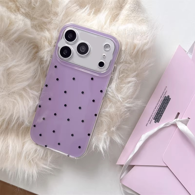 Korean Ins Girl Simple Purple  - Phone Cases Cool Girl review and price