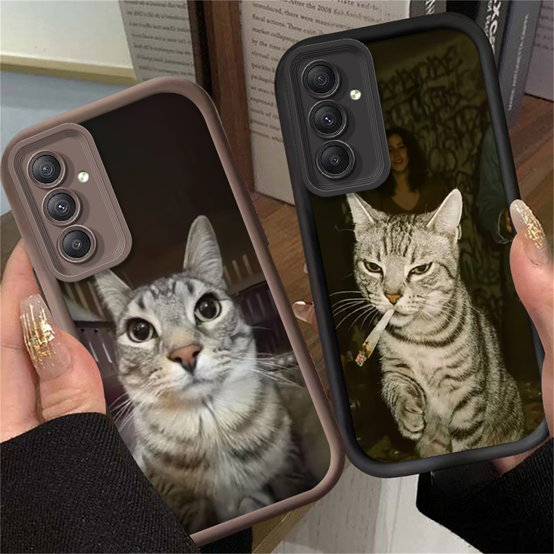 Trendy Cat Smoking Phone Case  - Phone Cases Cat review and price