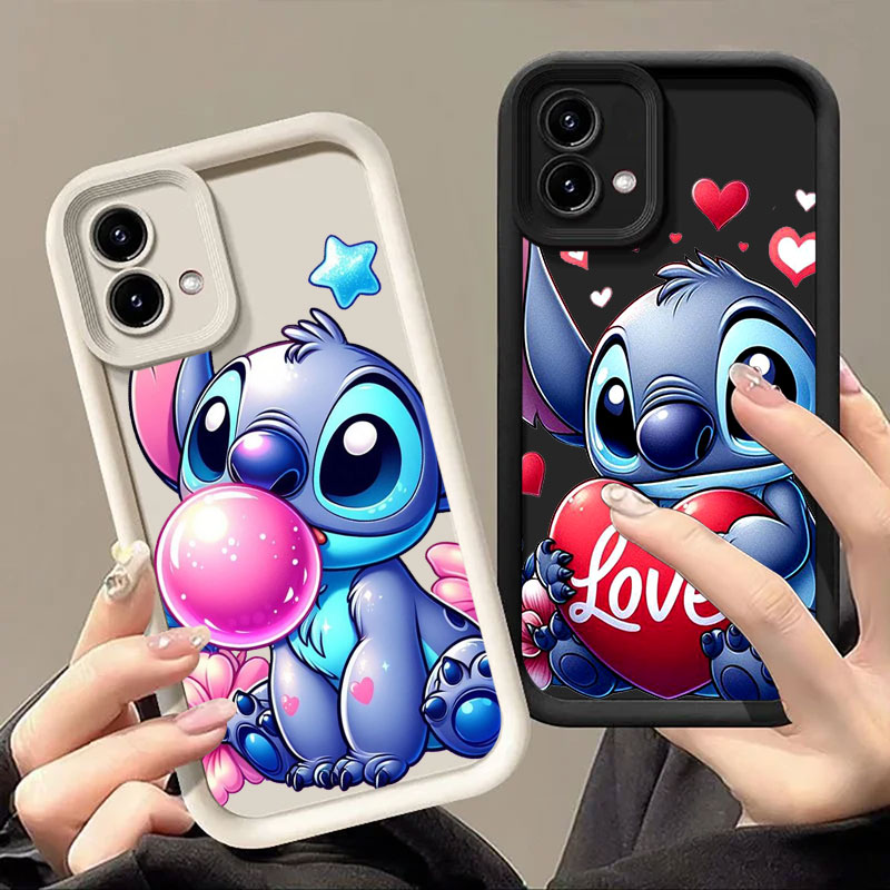 Cute Stitch Love Phone Case fo - Phone Cases For Motorola review and price