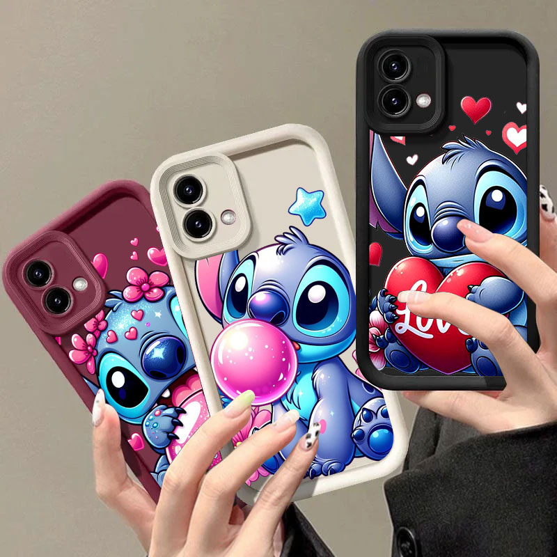 Cute Stitch Love Phone Case fo - Phone Cases For Motorola review and price