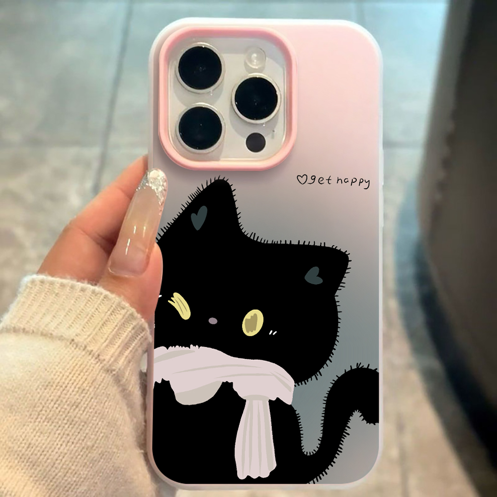 INS Couple Black White Cat Can - Phone Cases Cat review and price