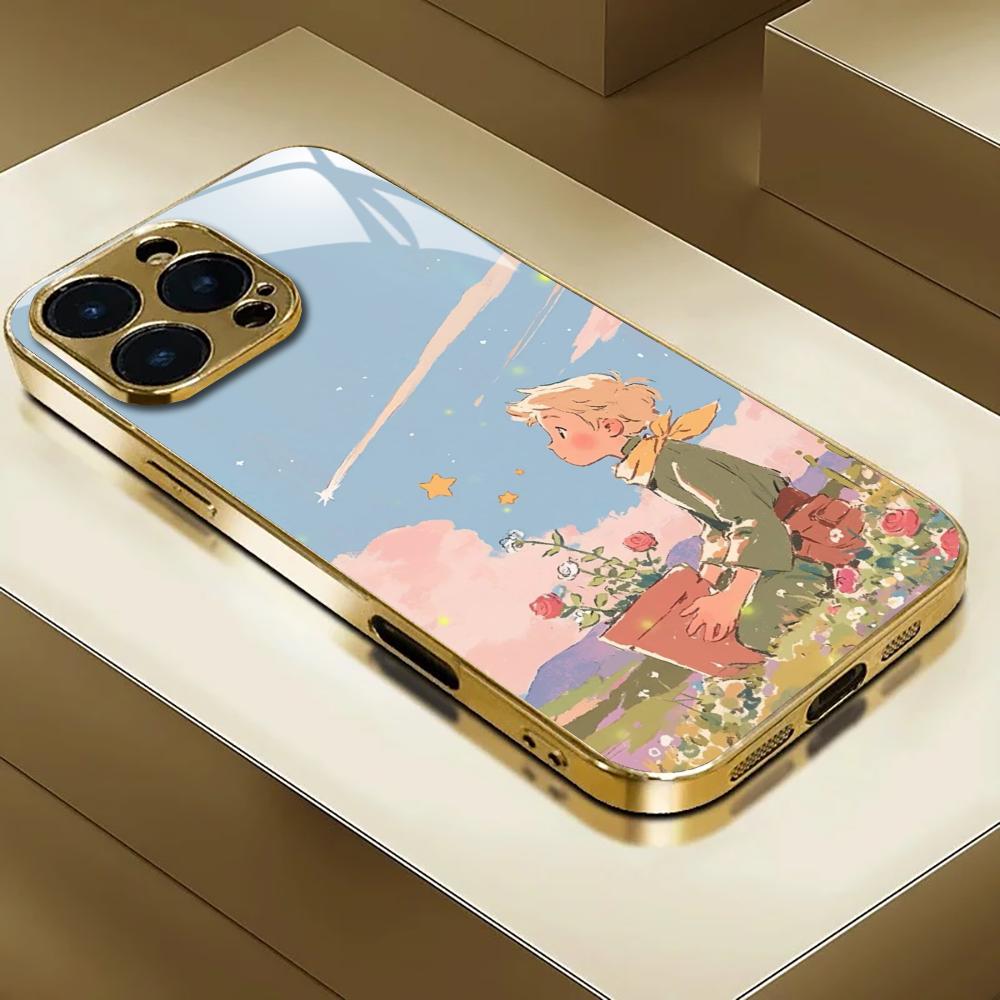 INS Mirror Rose Little Prince  - Phone Cases For Iphone 16 review and price