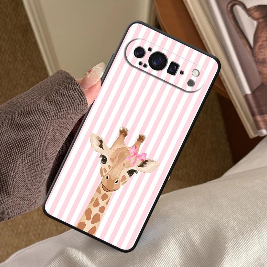 Cartoon Giraffe Funda Phone Co - Phone Cases Pixel 10 Pro review and price