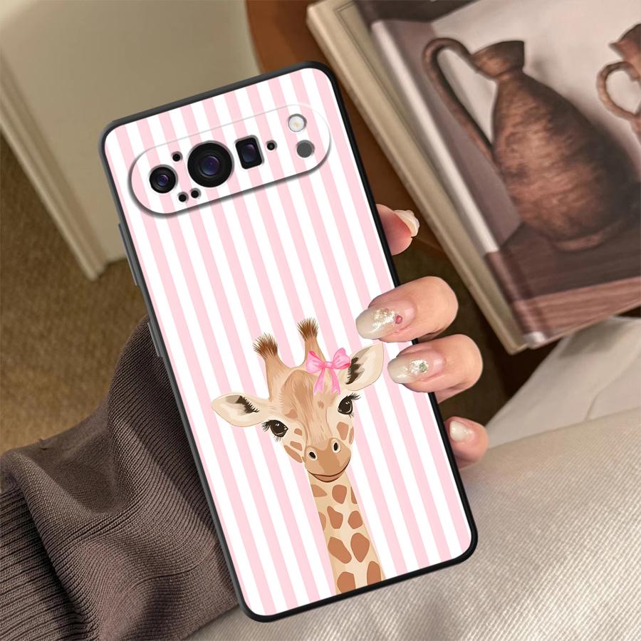 Cartoon Giraffe Funda Phone Co - Phone Cases Pixel 10 Pro review and price