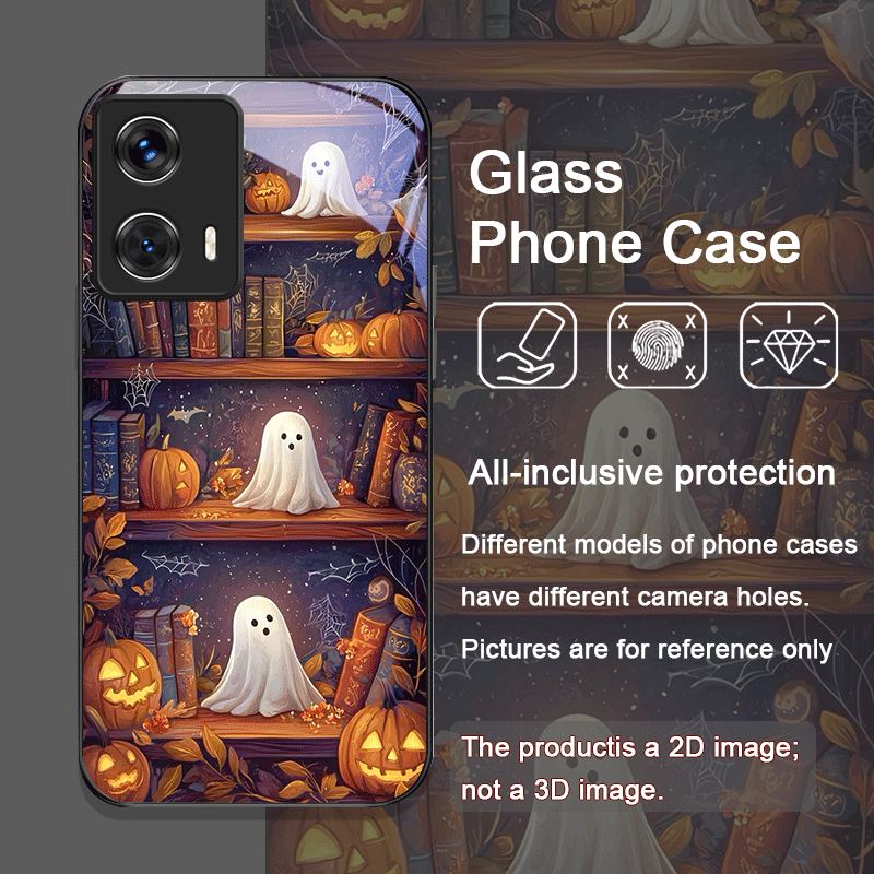 Halloween Pumpkin Ghost Booksh - Phone Cases For Motorola review and price