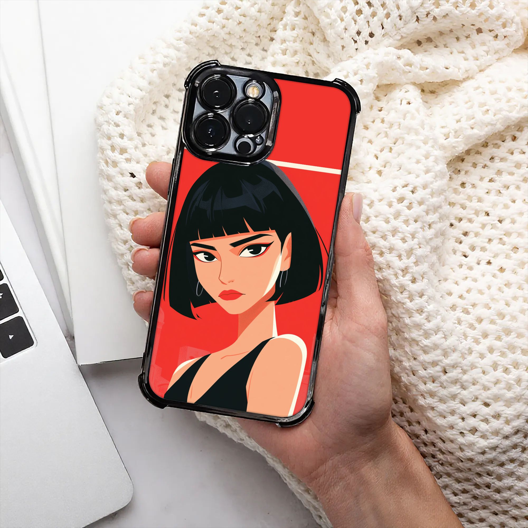 New Armor Bumper Shockproof An - Phone Cases Cool Girl review and price