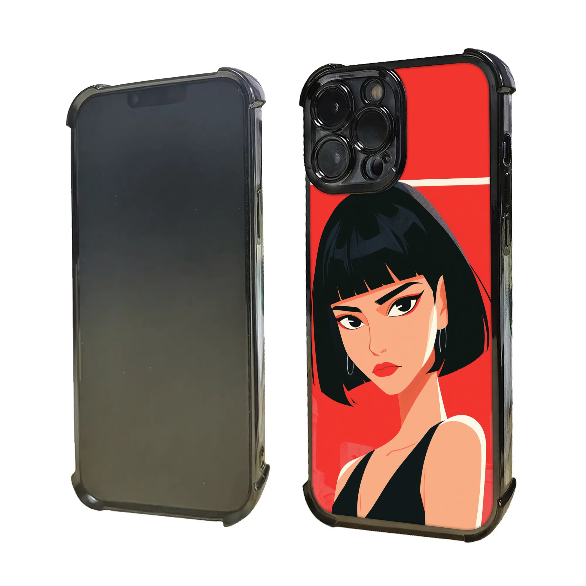 New Armor Bumper Shockproof An - Phone Cases Cool Girl review and price