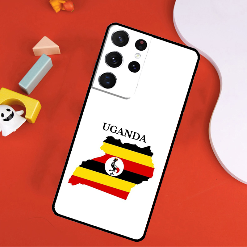 Uganda Flag Phone Case For Sam - Phone Cases Uganda review and price