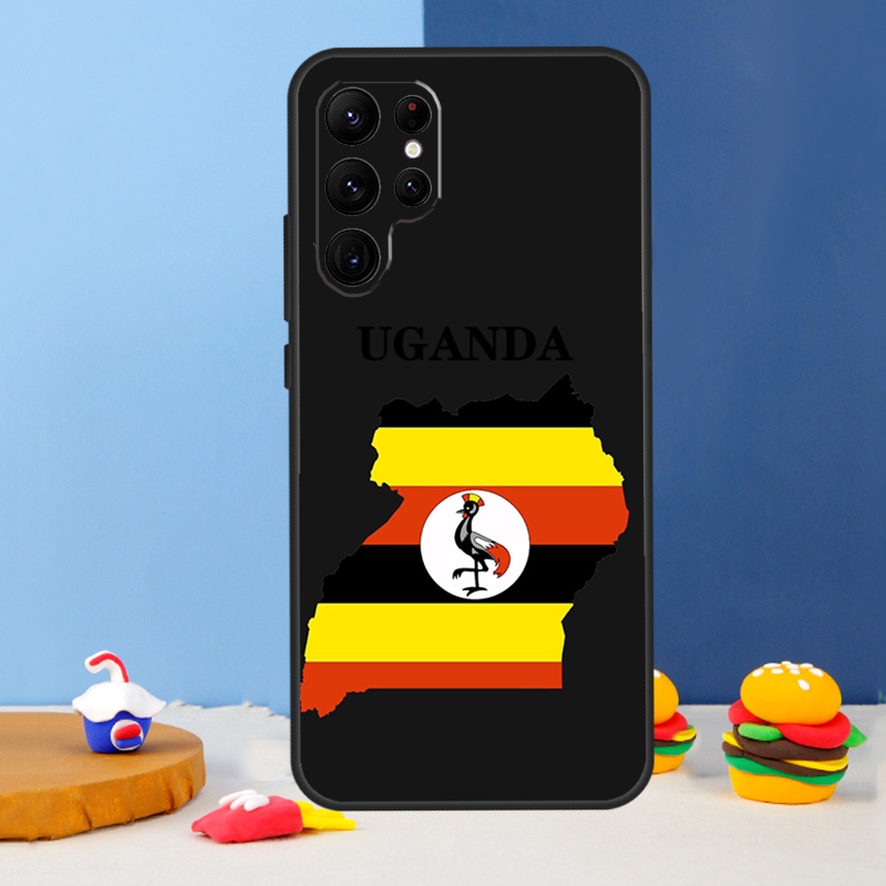 Uganda Flag Coat Of Arms Phone - Phone Cases Uganda review and price