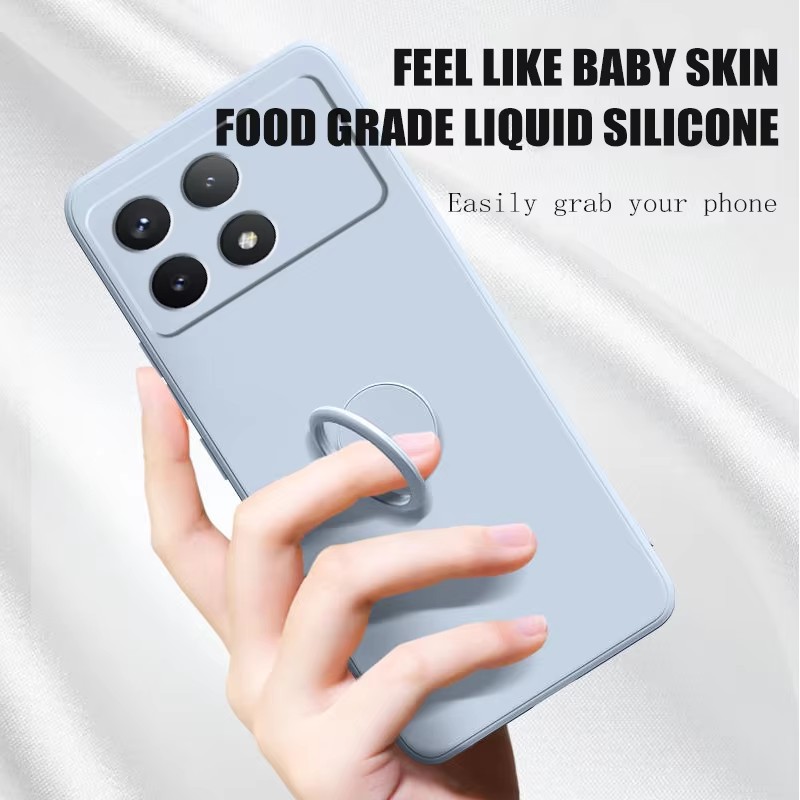 Luxury Liquid Silicone Magneti - Phone Cases With Stand review and price