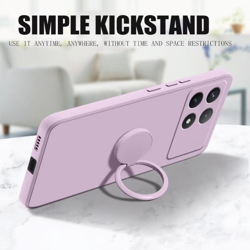 Luxury Liquid Silicone Magneti - Phone Cases With Stand review and price