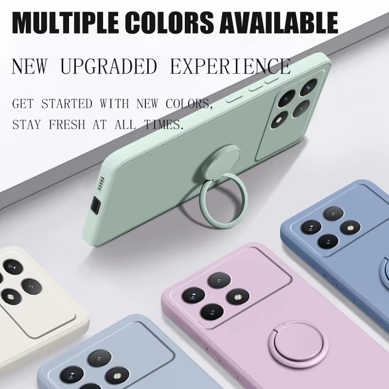 Luxury Liquid Silicone Magneti - Phone Cases With Stand review and price