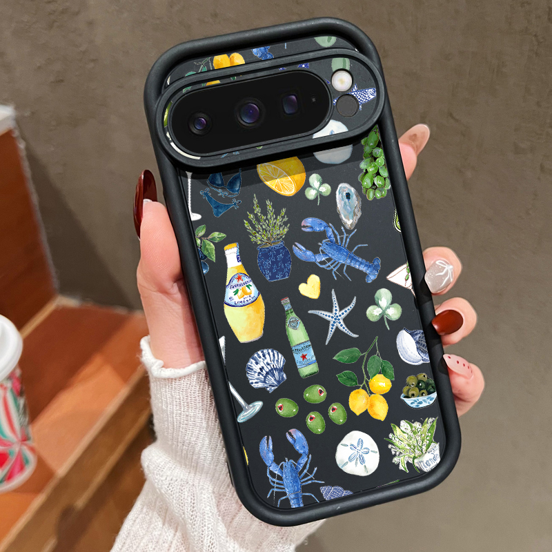 Ocean Whale Patterned TPU Phon - Phone Cases Pixel 10 Pro review and price