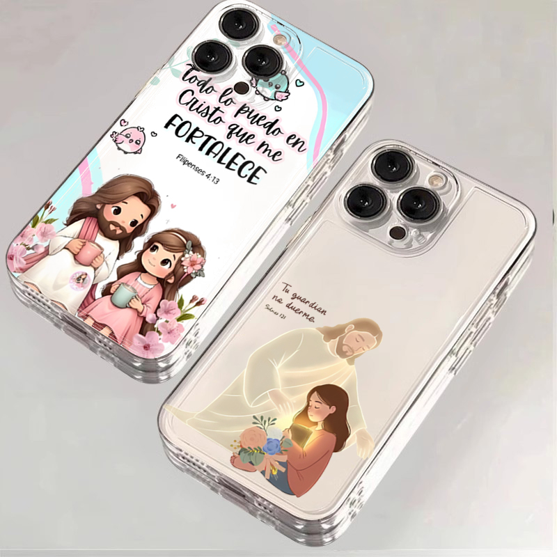 Cartoon Jesus And Me Bible Ver - Phone Cases Xiaomi 14 review and price