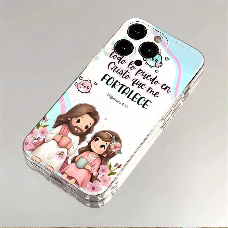 Cartoon Jesus And Me Bible Ver - Phone Cases Xiaomi 14 review and price