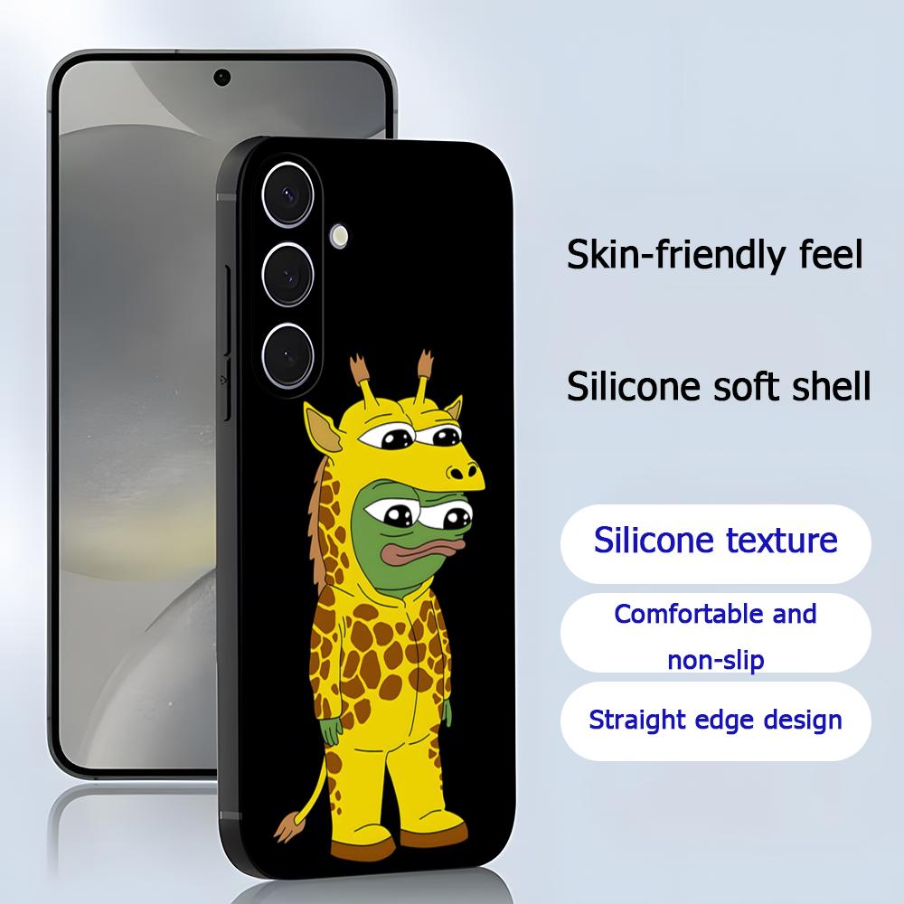 Sad Pepe the frog Draw Cool Ph - Phone Cases Galaxy S24 review and price
