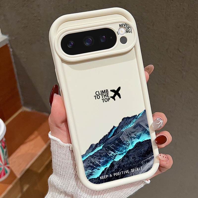 Airplane Snow Mountain Pattern - Phone Cases Pixel 10 Pro review and price