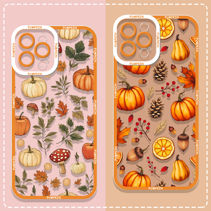 Retro Autumn Maple Leaf Pumpki - Phone Cases For Motorola review and price