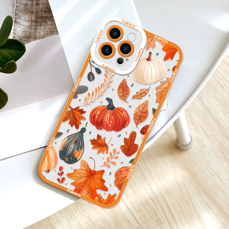 Retro Autumn Maple Leaf Pumpki - Phone Cases For Motorola review and price