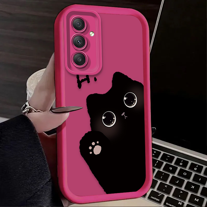 Lovely Big Eyed Cat Phone Case - Phone Cases Cat review and price