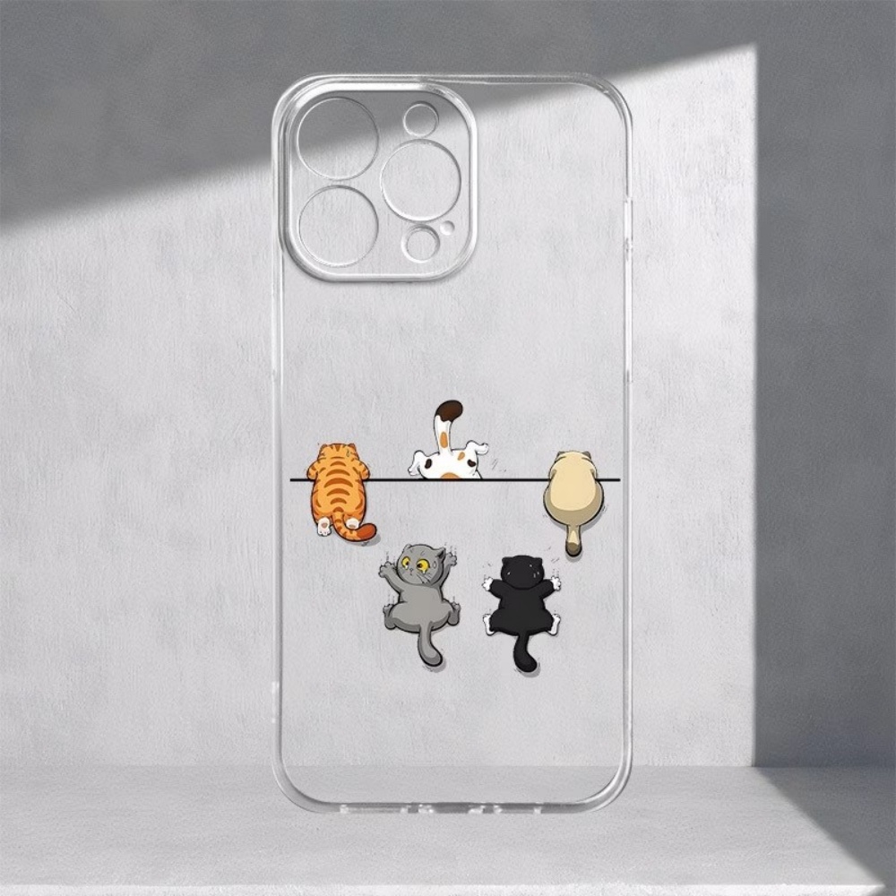 Five Cute Cat Pattern Phone Ca - Phone Cases Cat review and price