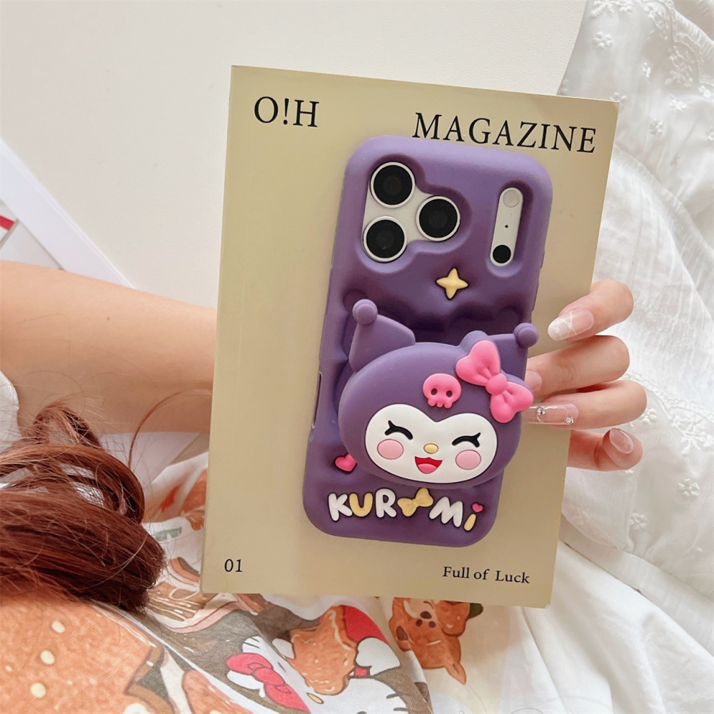 Cartoon Sanrio Cute 3D Cartoon - Phone Cases With Stand review and price