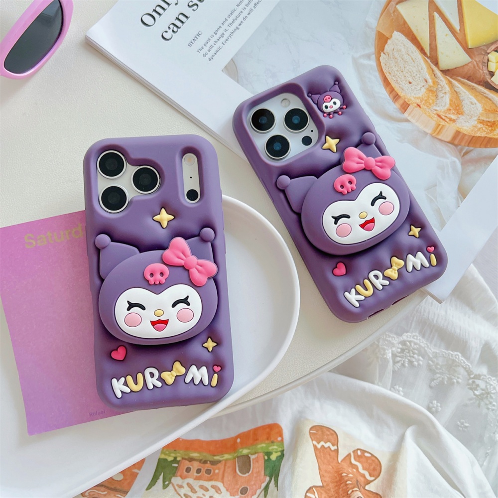 Cartoon Sanrio Cute 3D Cartoon - Phone Cases With Stand review and price