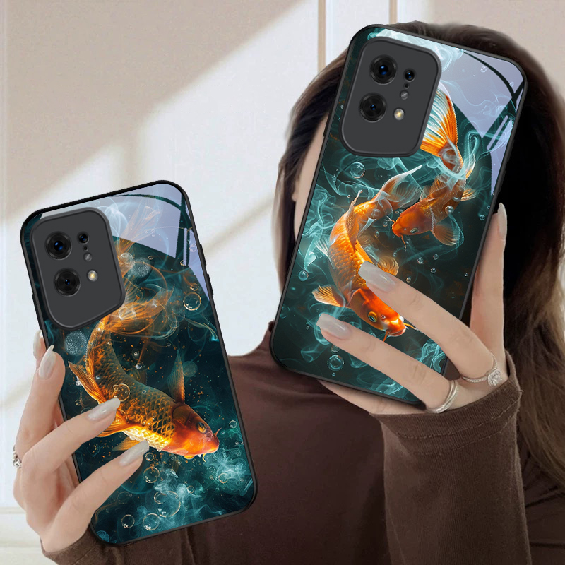 Two Fish Playing in Water For  - Phone Cases Oppo review and price