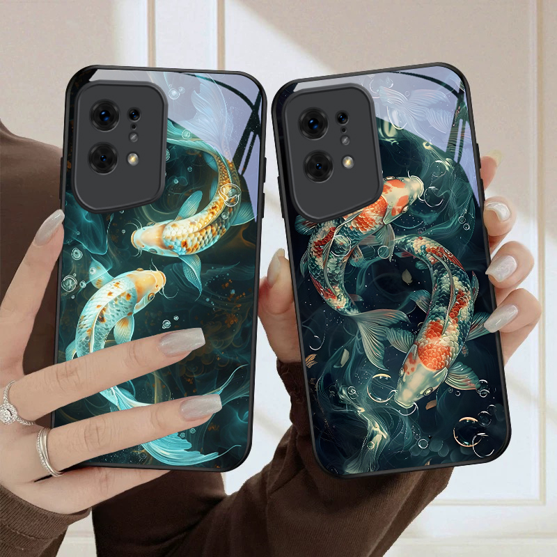 Two Fish Playing in Water For  - Phone Cases Oppo review and price