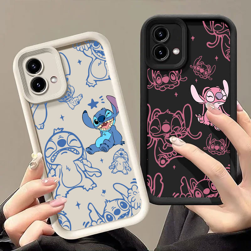 Stitch and Angel Cartoon Phone - Phone Cases For Motorola review and price