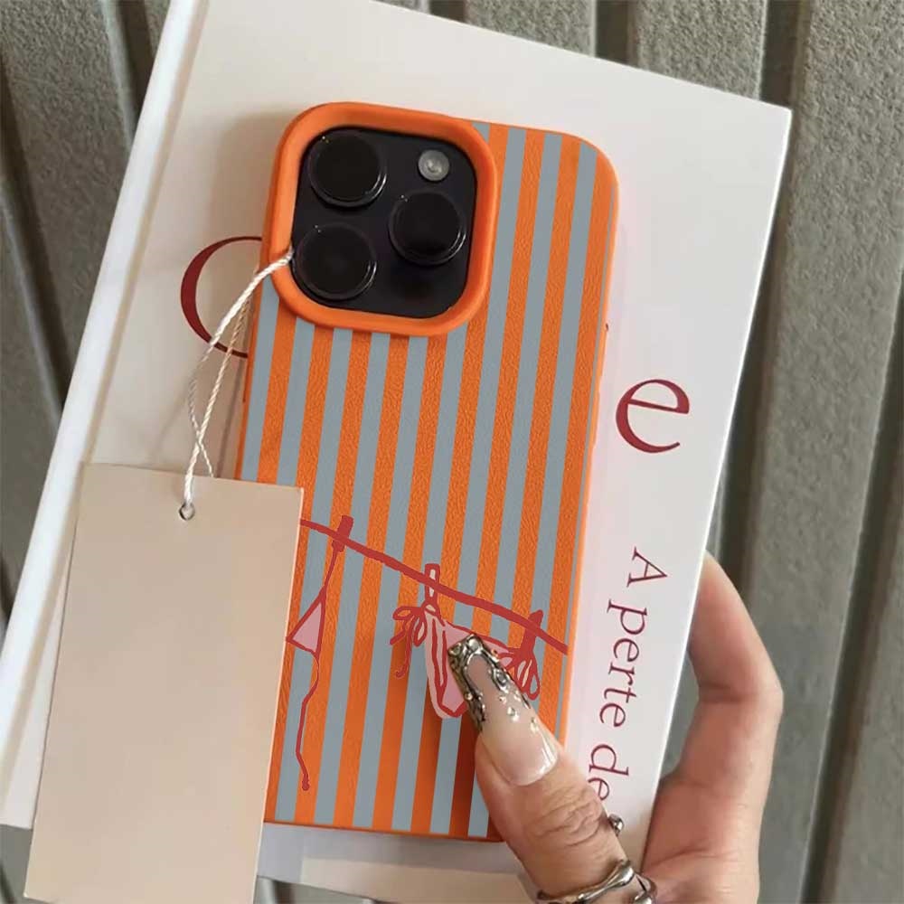 Blue White Striped Bikini Phon - Phone Cases Blue review and price