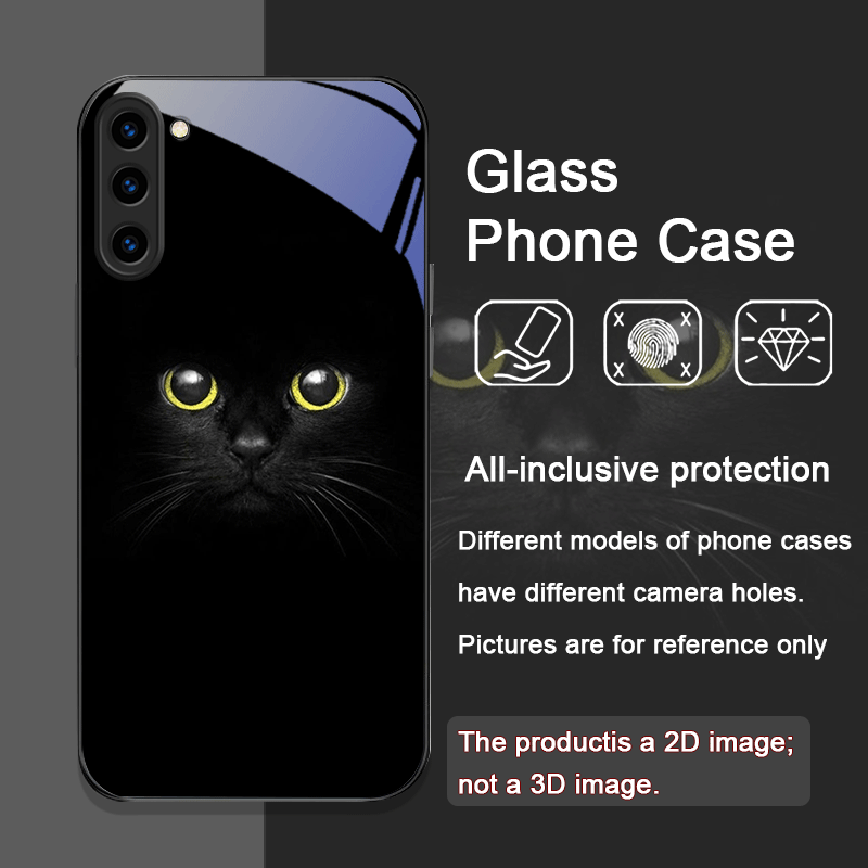 Black Personality Cool Cat Tem - Phone Cases Cat review and price